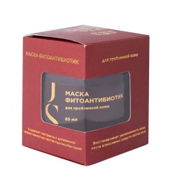 JURASSIC SPA Маска ФИТОАНТИБИОТИК для проблемной кожи, 65 мл