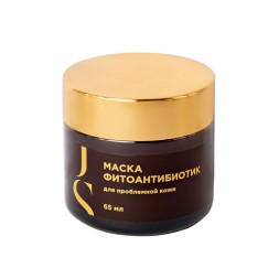JURASSIC SPA Маска ФИТОАНТИБИОТИК для проблемной кожи, 65 мл