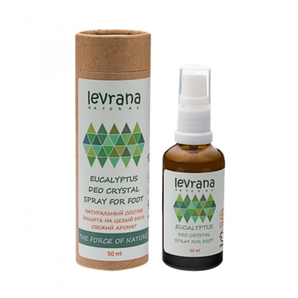 Дезодорант для ног &amp;quot;Эвкалипт&amp;quot;, 50мл. (Levrana)