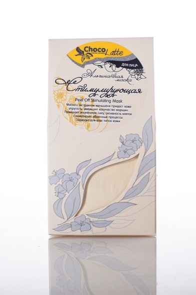 Альгинатная маска для лица СТИМУЛИРУЮЩАЯ, 50г (ChocoLatte)