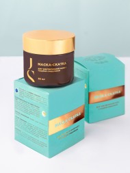 JURASSIC SPA Маска-скатка для чувствительной кожи с голубой спирулиной, 65 мл