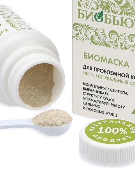 Биомаска Биобьюти №4 &amp;quot;Маска для проблемной кожи&amp;quot;, 50г