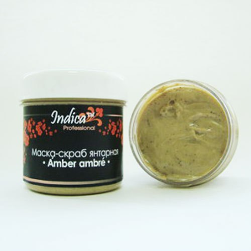 Маска-скраб янтарная «A?mber ambr?» антицеллюлитная для тела, 330г (Indica)