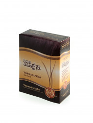 Травяная краска для волос &quot;Черный кофе&quot;, 6х10гр. (Aasha Herbals)