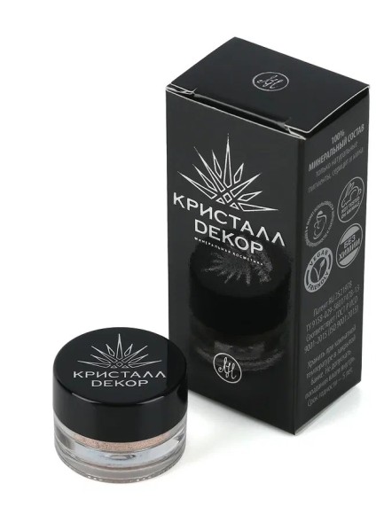Тени для век &amp;quot;Персик- сатин&amp;quot;, 1,5гр. Кристалл Декор