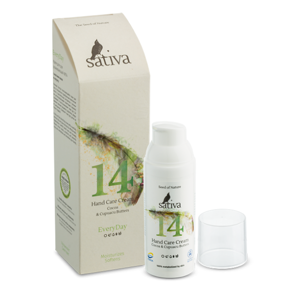 Sativa №14 Крем для рук ухаживающий, 50 мл