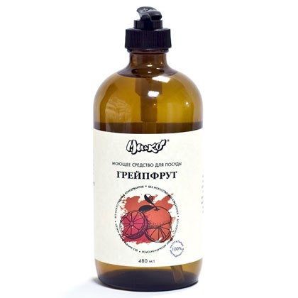 Моющее средство для посуды &amp;quot;Грейпфрут&amp;quot;, 480 мл  (МиКо)
