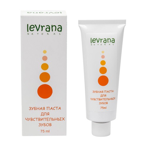 Зубная паста для чувствительных зубов, 75мл. (Levrana)