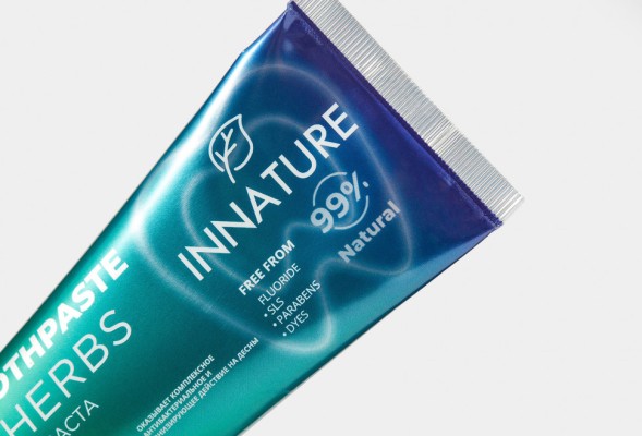 INNATURE Зубная паста лечебные травы HEALING HERBS, 100 мл