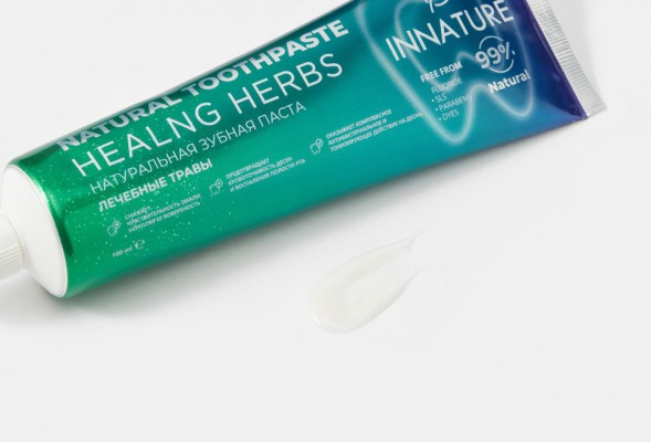 INNATURE Зубная паста лечебные травы HEALING HERBS, 100 мл
