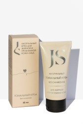 JURASSIC SPA Натуральный тональный крем для жирной кожи светло-бежевый, 50 мл