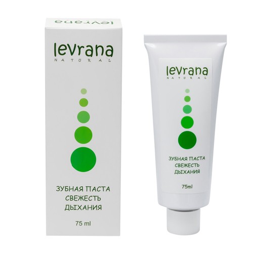 Зубная паста «Свежесть дыхания», 75мл. (Levrana)