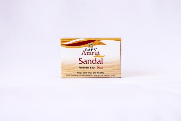Банное мыло Сандал Премиум (Sandal Premium Bath Soap), 75гр. (Baps Amrut)