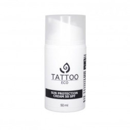 Солнцезащитный крем 50 SPF, 50мл. (Tattoo Eco)