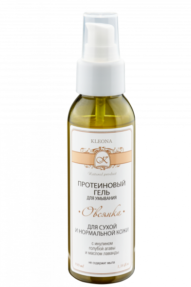 Kleona Гель для умывания протеиновый 100 мл - Овсянка