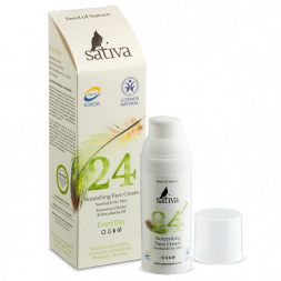 Sativa №24 Крем для лица питательный для нормальной и сухой кожи, 50 мл