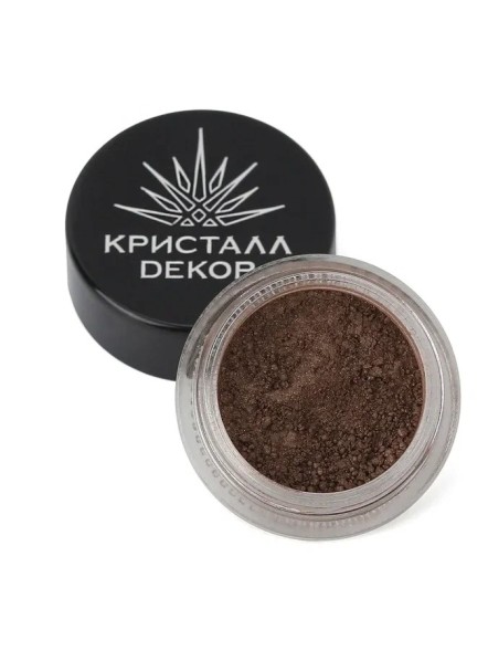 Тени для век &amp;quot;Темно- каштановый&amp;quot;, 1,5гр. Кристалл Декор