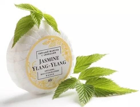 Blagovkus Твердый шампунь для волос &amp;quot;Jasmine &amp;amp; Ylang-Ylang&amp;quot;, 60 гр