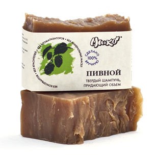 Натуральный твердый шампунь ПИВНОЙ, 75 гр. (МиКо)