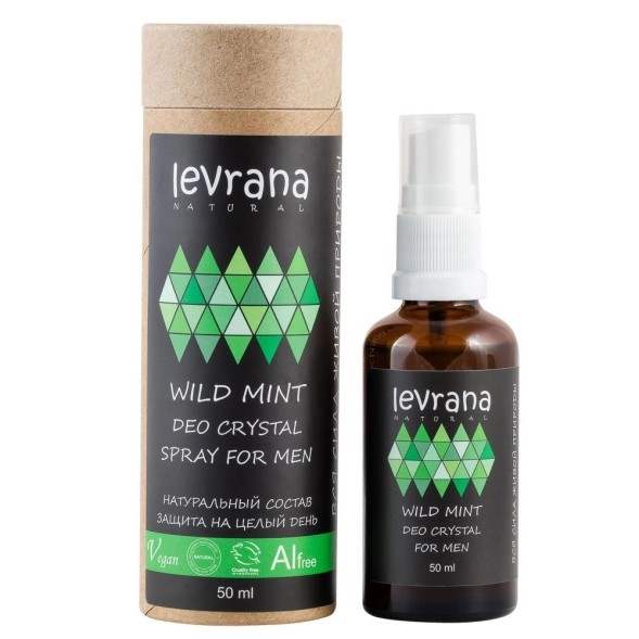 Дезодорант Дикая Мята, мужской, 50мл. Levrana