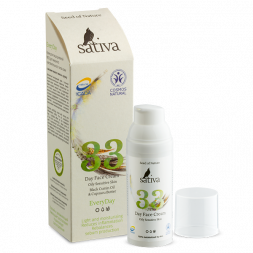 Sativa №33 Крем для лица для жирной чувствительной кожи (дневной), 50 мл
