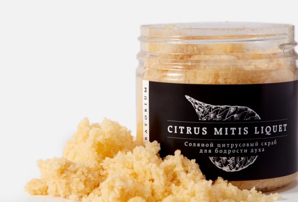 Laboratorium mini Скраб соляной для тела &amp;quot;Цитрусовый&amp;quot;, 150 мл