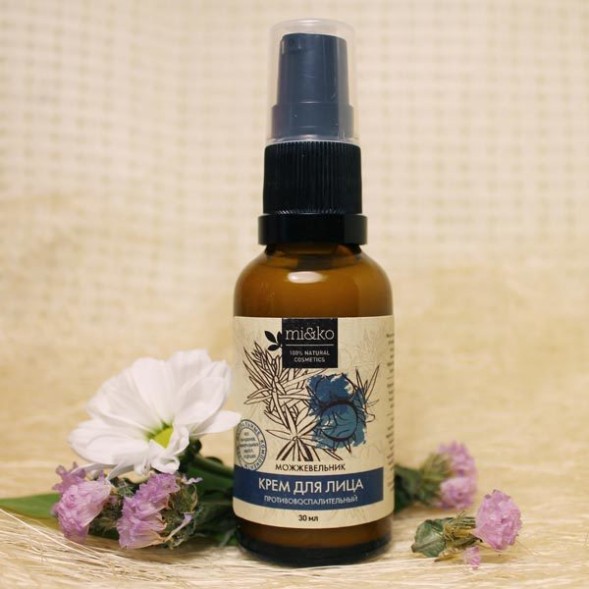 Крем противовоспалительный Можжевельник, 30 мл. (МиКо)