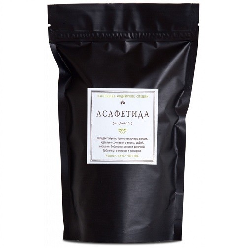 Асафетида, чистая смола, молотая, 500 гр. (Золото Индии)