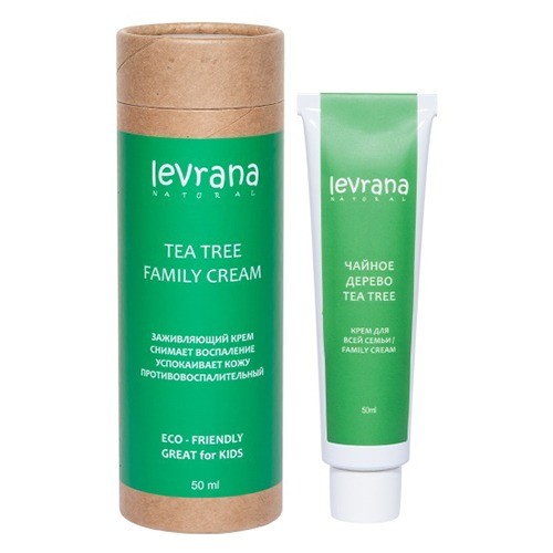 Заживляющий крем &amp;quot;Чайное Дерево&amp;quot;, 50мл. (Levrana)