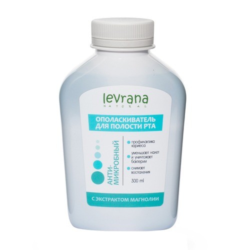 Ополаскиватель для полости рта «Антимикробный», 300мл. (Levrana)