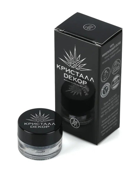 Тени для век &amp;quot;Темный кобальт&amp;quot;, 1,5гр. Кристалл Декор