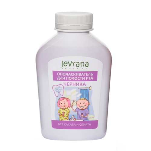 Ополаскиватель для полости рта «Черника», детский, 300мл. (Levrana)