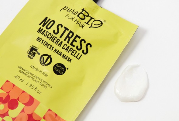 PuroBio Маска для всех типов волос No Stress, 40 мл