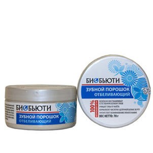 Зубной порошок «Биобьюти» Отбеливающий, 70г
