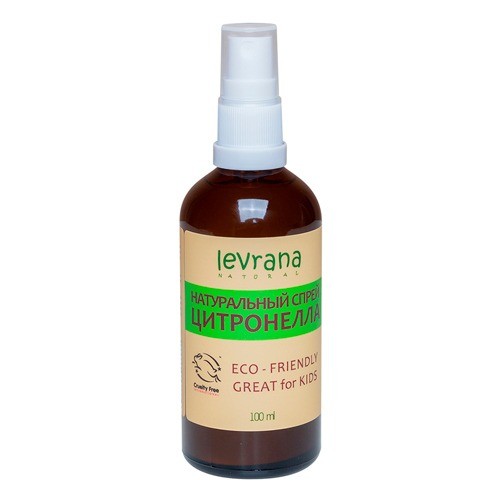 Спрей-защита от комаров, клещей и других насекомых «Цитронелла» , 100мл. (Levrana)