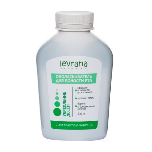 Ополаскиватель для полости рта «Укрепление десен», 300мл. (Levrana)