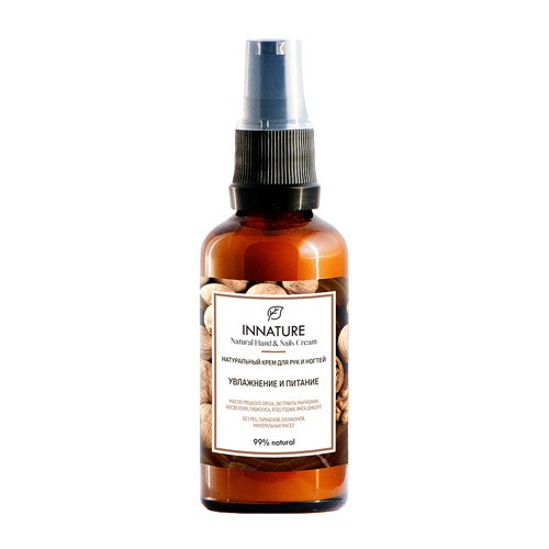 INNATURE Крем для рук и ногтей &amp;quot;Увлажнение и питание&amp;quot;, 50 мл