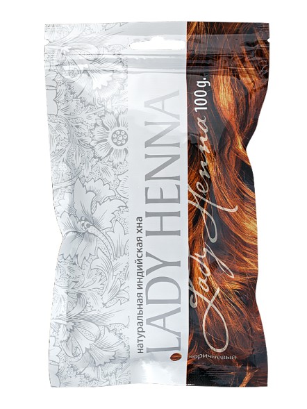 Хна коричневая, 100гр. (Lady Henna)