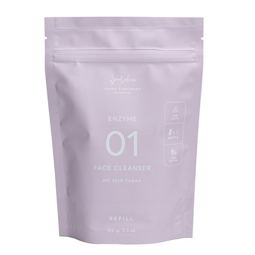 SmoRodina REFILL Энзимная пудра 01 для всех типов кожи, 150 гр