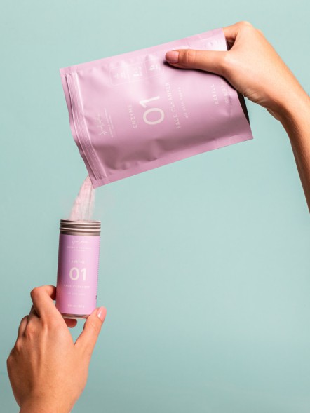 SmoRodina REFILL Энзимная пудра 01 для всех типов кожи, 150 гр