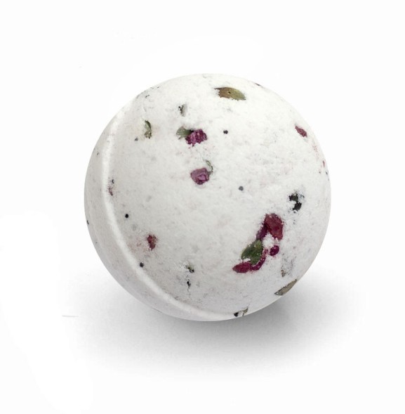 Соль для ванны &amp;quot;Брусничная поляна&amp;quot; с фито-минеральным комплексом (шарик), 160гр. ТМ TAIGANICA