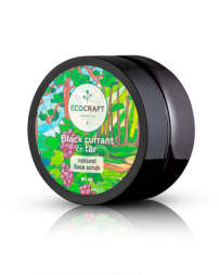 EcoCraft Скраб для лица для сухой и чувствительной кожи Черная смородина и смола, 60 мл