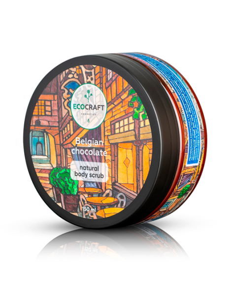 EcoCraft Скраб для тела Бельгийский шоколад, 150 мл