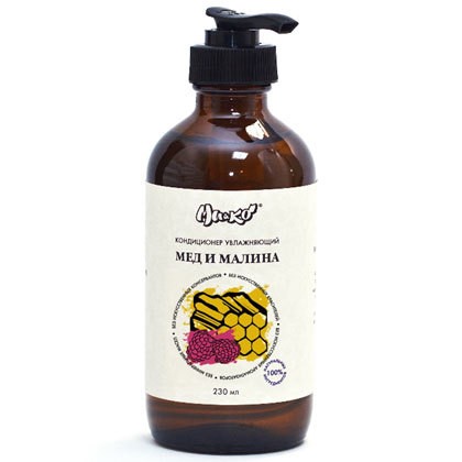 Кондиционер для волос МЕД и МАЛИНА восстанавливающий, 200мл (Ми&amp;amp;Ко)