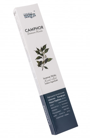 Камфора - ароматические палочки, 10шт. (Aasha Herbals)