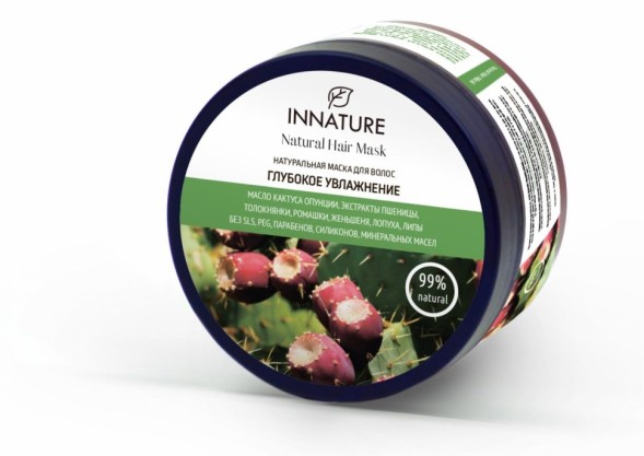 INNATURE Маска для волос &amp;quot;Глубокое увлажнение&amp;quot;, 250 мл