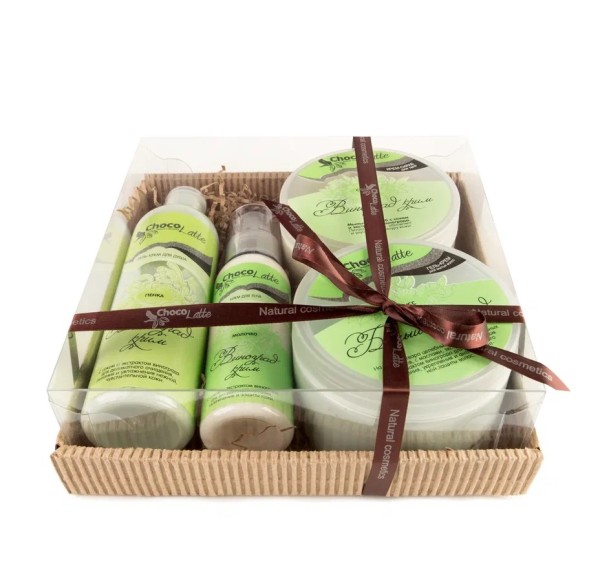 Подарочный набор №8 для тела/волос/душа ВИНОГРАД-КРИМ (TM ChocoLatte)