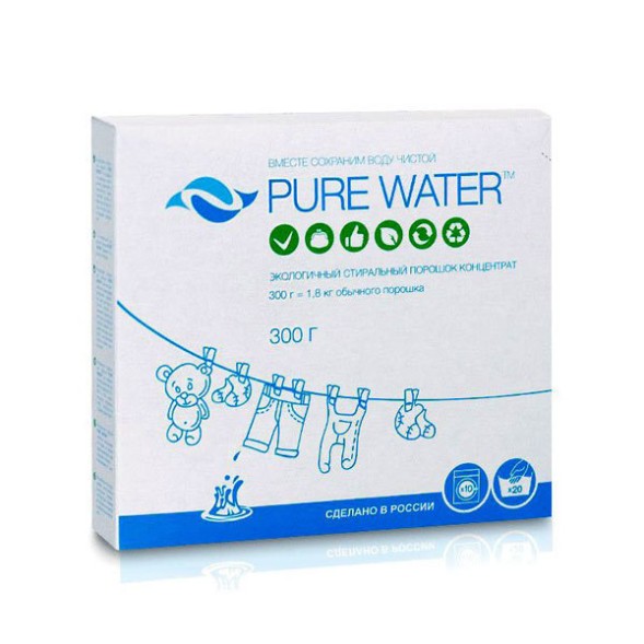Стиральный порошок, 300 гр. (Pure Water, МиКо)