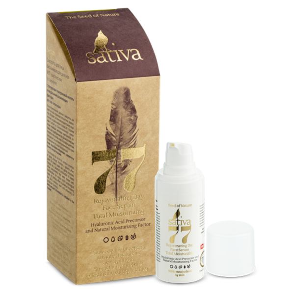 Sativa №77 Сыворотка для лица омолаживающая (дневная), 20 мл