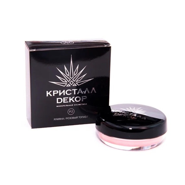 Румяна &amp;quot;Розовый топаз&amp;quot;, 5 гр. Кристалл Декор